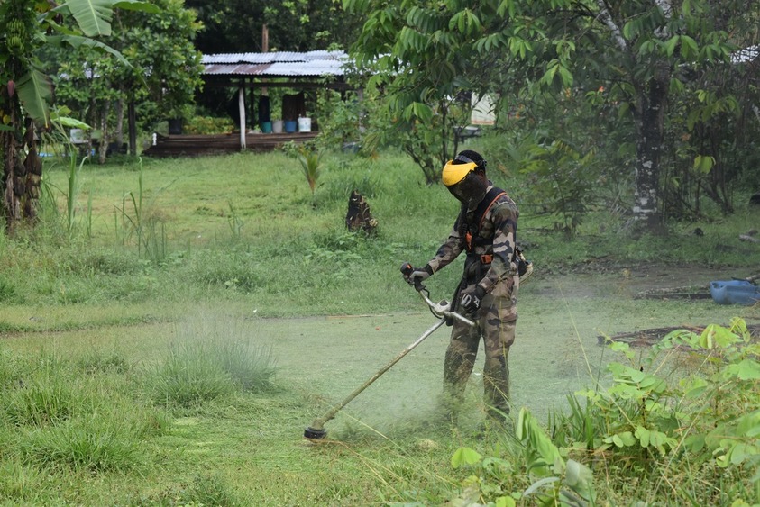 Formation Agent d'entretien des espaces verts - RSMA Guyane - Formation professsionnelle en Guyane