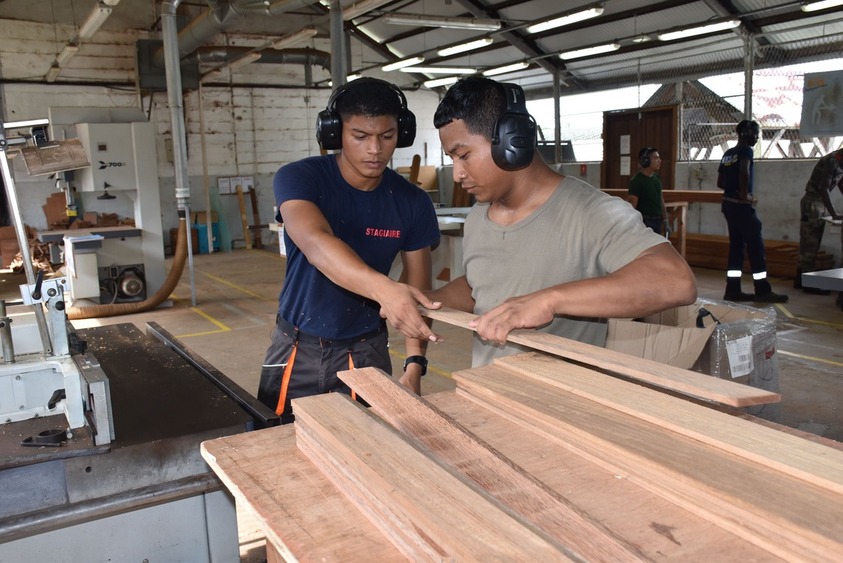 Formation en bâtiment - RSMA Guyane - Formation professsionnelle en Guyane